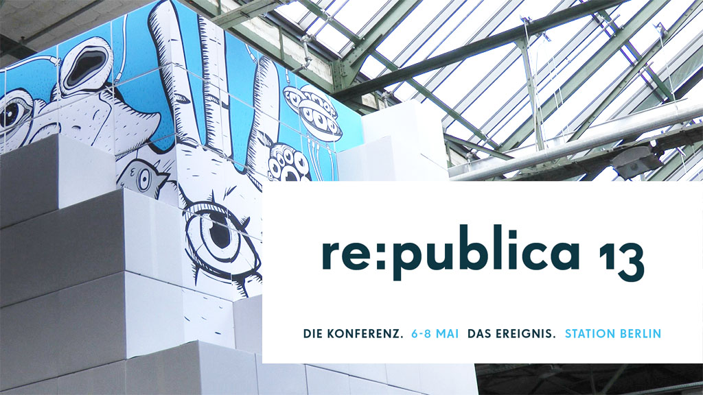 re:publica 13 (Foto: Frank Krause, Logo: re:publica)