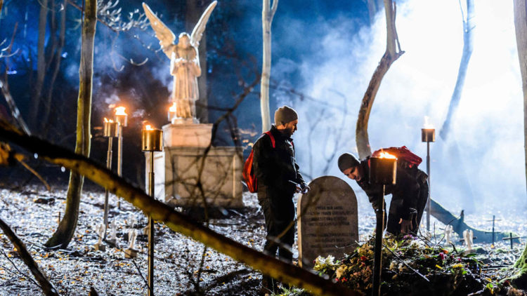 Die Kandidaten von Scream! If you can bei einer ihrer Prüfungen (Foto: ProSieben / Willi Weber)