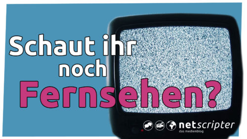 Warum noch Fernsehen schauen?