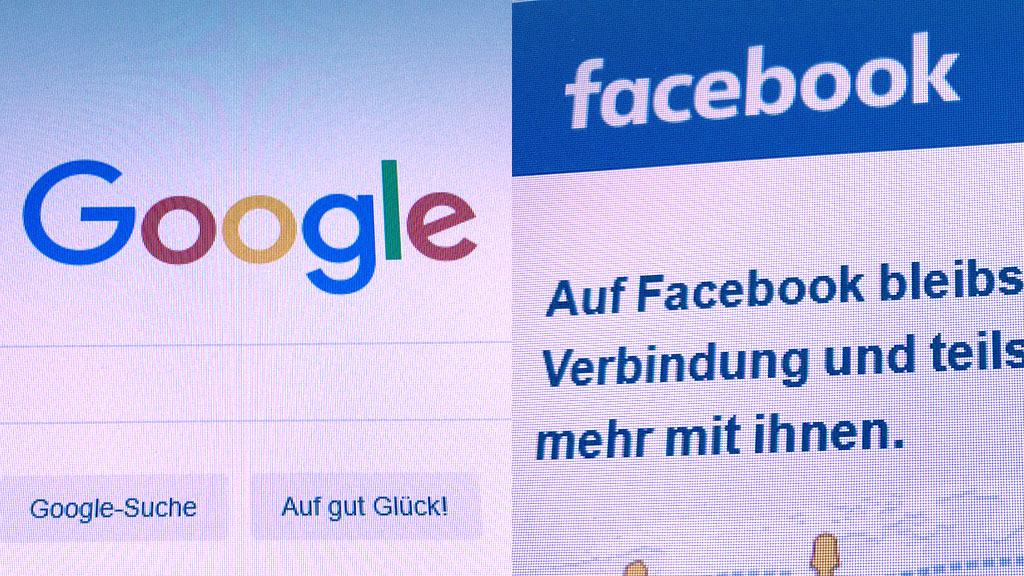 Facebook und Google